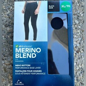 🆕 Men’s XL Merino Blend Performance Base Layer